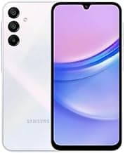 Samsung Galaxy A15 (SM-155M/DSN), 128GB 6GB RAM, Dual SIM, Factory Unlocked GSM, International Version (Wall Charger Bundle) (Light Blue)