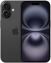 Apple iPhone 16, US Version, 256GB, Black for Cricket (Renewed)