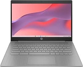 2023 Chromebook Laptop, 14 Inch Display, Intel Celeron N4120 Processor, 4GB RAM, 64GB eMMC, Intel UHD Graphics 600, WiFi, Bluetooth, Chrome OS, Modern Gray