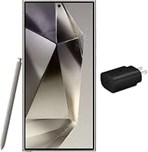SAMSUNG Galaxy S24 Ultra Cell Phone, 512GB AI Smartphone, Unlocked Android, 200MP, 100x Zoom Cameras, Long Battery Life, S Pen, Global Version, 2024 - Titanium Gray