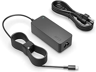 Charger for Lenovo Laptop, Thinkpad, Yoga, Chromebook, Universal AC Adapter, USB, Type C, PD Fast Charger, 65W 45W (UL Safety Certified)