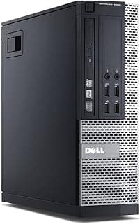 Dell Optiplex 9020 Small Form Factor Desktop with Intel Core i7-4770 Upto 3.9GHz, HD Graphics 4600 4K Support, 32GB RAM, 1TB SSD, DisplayPort, HDMI, Wi-Fi, Bluetooth - Windows 10 Pro (Renewed)