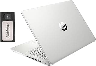 Stream 14" HD BrightView Laptop, Intel Celeron N4120, 16GB RAM, 288GB Storage (128GB eMMC + 160GB Docking Station Set), Intel UHD Graphics, 720p Webcam, Wi-Fi, 1 Year Office 365, Win 11 S, Silver
