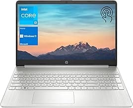 Notebook Laptop, 15.6" HD Touchscreen, Intel Core i3-1115G4 Processor, 32GB RAM, 1TB PCIe SSD, Webcam, Type-C, HDMI, SD Card Reader, Wi-Fi, Windows 11 Home, Silver