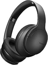 DOQAUS Upgrade Bluetooth Headphones Over Ear, 90H Playtime BT 5.3 Wireless Headphone EQ Modes, Built-in HD Mic, HiFi Stereo Sound, Deep Bass, Memory Foam Cups for Phone/PC&Travel/Gym/Workout