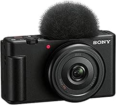 ZV-1F Vlog Camera for Content Creators and Vloggers Black
