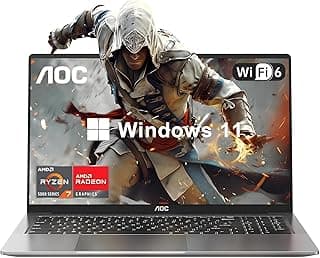 2025 Laptop with AMD Ryzen 7 5700U Processor(8C/16T, Up to 4.3GHz), 16.1“ FHD Display Laptop Computer with Backlit Keyboard, 16GB RAM 512GB NVMe SSD, WiFi 6, HDMI, USB3.2, Type-C, 53Wh Battery