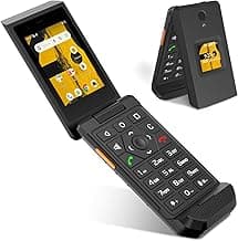 S22 Smart Flip Phone Unlocked (16GB) 2.8" Touchscreen Rugged Cell Phone Android 11, IP68 Water Resistant, T-Mobile 4G LTE GSM Single Nano Slot,Compatible with T-Mobile (New)