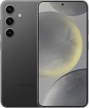 Samsung Galaxy S24 Cell Phone, 256GB AI Smartphone, Unlocked Android, 50MP Camera, Fast Processor, Long Battery Life, AMOLED Display, US Version, 2024, Onyx Black