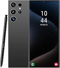 C24 Ultra Cell Phone,Android 14.0 Unlocked Phones,8+256GB Smartphone,Support Dual SIM Dual Standby Face Recognition,6800mAh Ultra Long Life Battery 5G Phone.(Black)