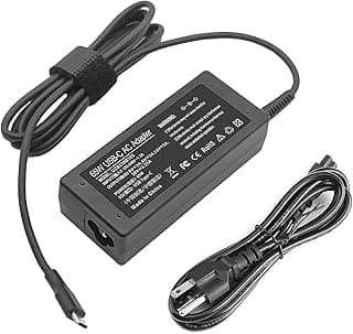65w USB C Chromebook Charger for Lenovo,Hp,Dell, Acer, Asus, Samsung, Universal USB C Laptop Charger for Hp Chromebook X360/Spectre X360 Compatible with Lenovo Thinkpad Type C Power Cord