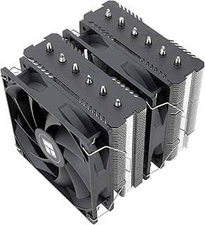 Thermalright Peerless Assassin 120 SE CPU Cooler, 6 Heat Pipes AGHP Technology, Dual 120mm PWM Fans, 1550RPM Speed, for AMD:AM4 AM5/Intel LGA 1700/1150/1151/1200/1851,PC Cooler