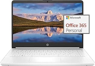 14" Ultral Light Laptop for Students and Business, Intel Quad-Core, 8GB RAM, 192GB Storage(64GB eMMC+128GB Ghost Manta SD Card), 1 Year Office 365, USB C, Win 11 S