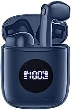 CAPOXO N7 Wireless Earbuds, Bluetooth Earbuds Headphones 78hrs Long Lasting Earphones IPX7 Waterproof Headset with Wireless Charging Case & Built-in Stereo Mic for Android iOS
